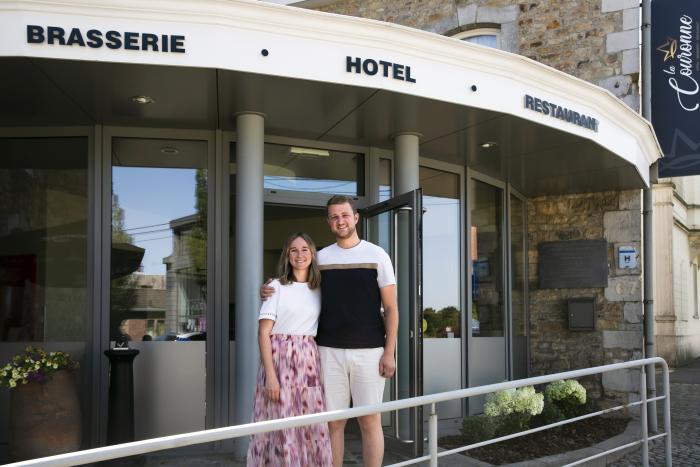 La couronne à Henri-Chapelle : refonte du site web de l'hôtel-restaurant