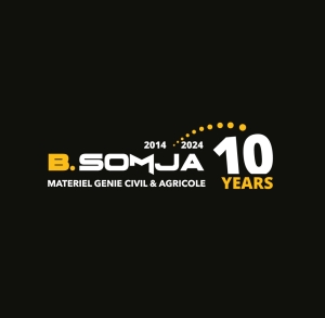 Création logo B. Somja 10 Years !