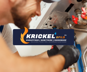 La société de chauffage/sanitaire Krickel & Fils réalise son site web dans notre agence digitale !